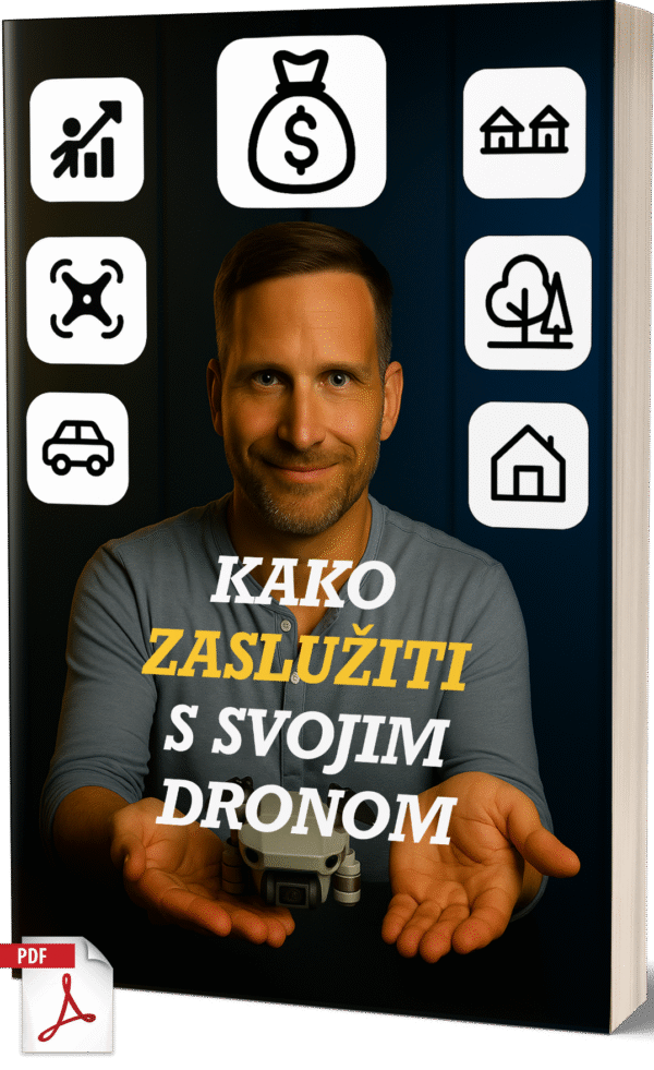 Ideje, kako zaslužiti z dronom - slovenski e-priročnik