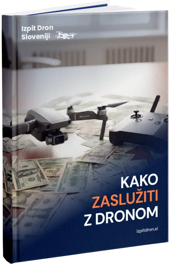 Ideje, kako zaslužiti z dronom - slovenski e-priročnik